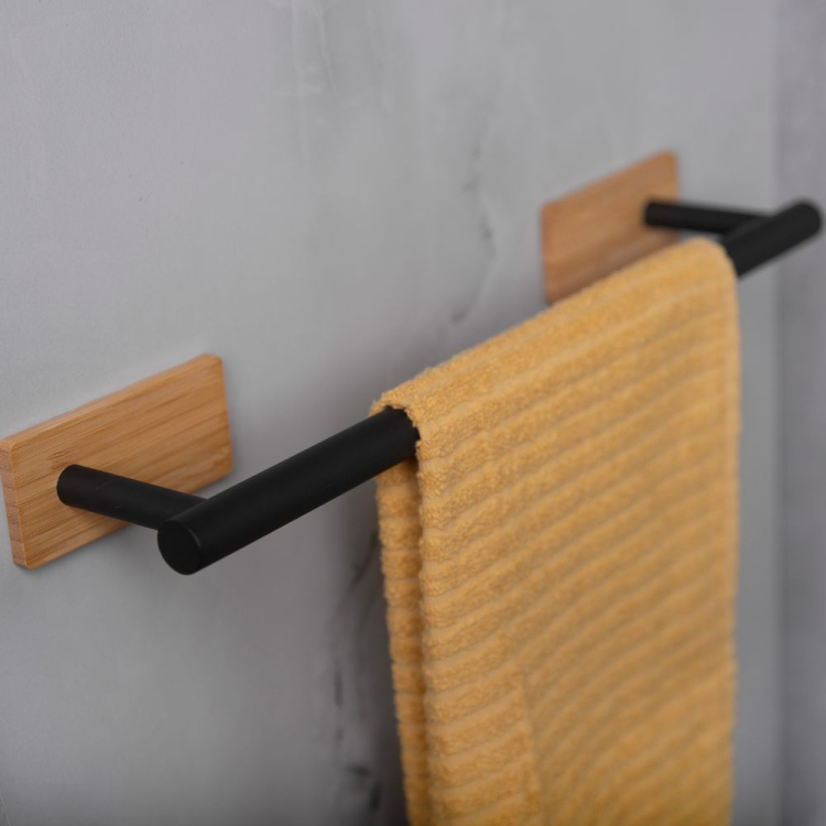 Wieszak drążek na ręcznik FARO WOOD